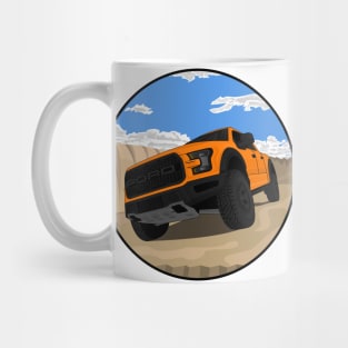 RAPTOR ORANGE Mug